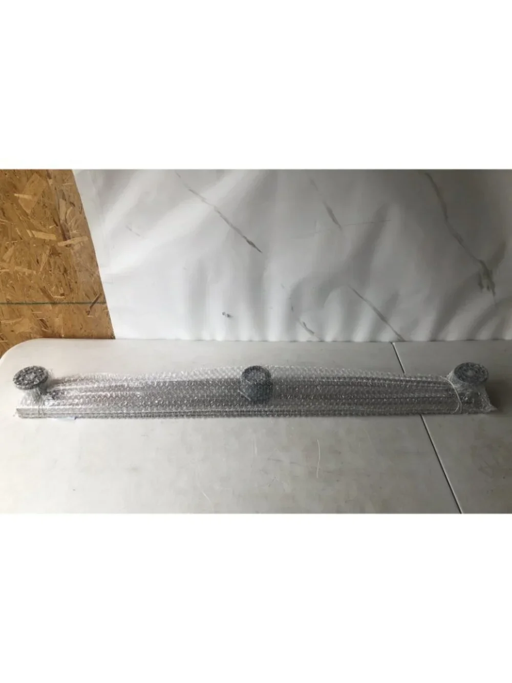 Oatey Designline  36 Inch Stainless Steel Linear Shower Drain Tile in pattern